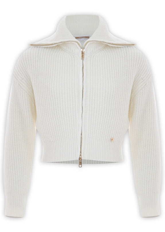 D KOCCA MAGLIA CON ZIP